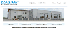 Tablet Screenshot of dallipak.at